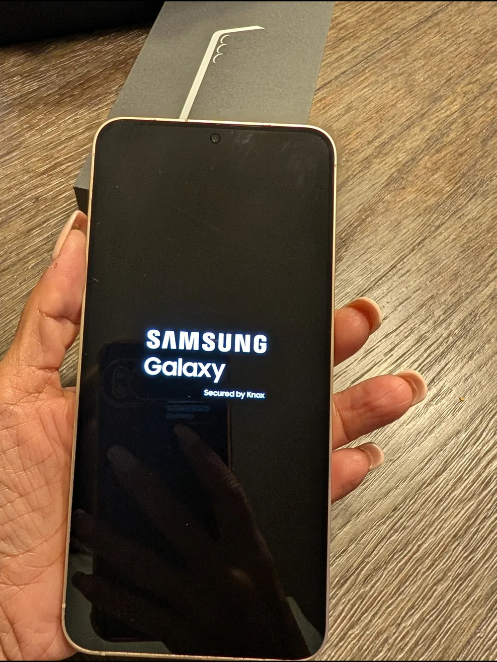 Samsung s25+ Rose Gold
